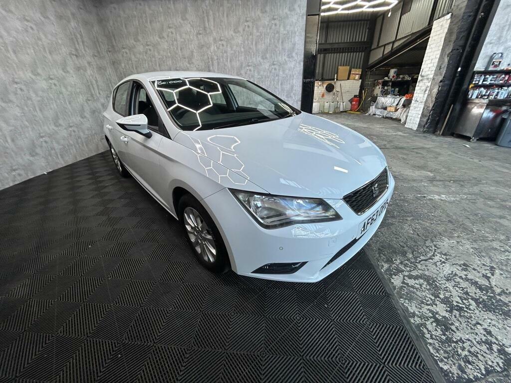 Seat Leon 1.6 Tdi Ecomotive Cr Se Euro 5 S S White #3