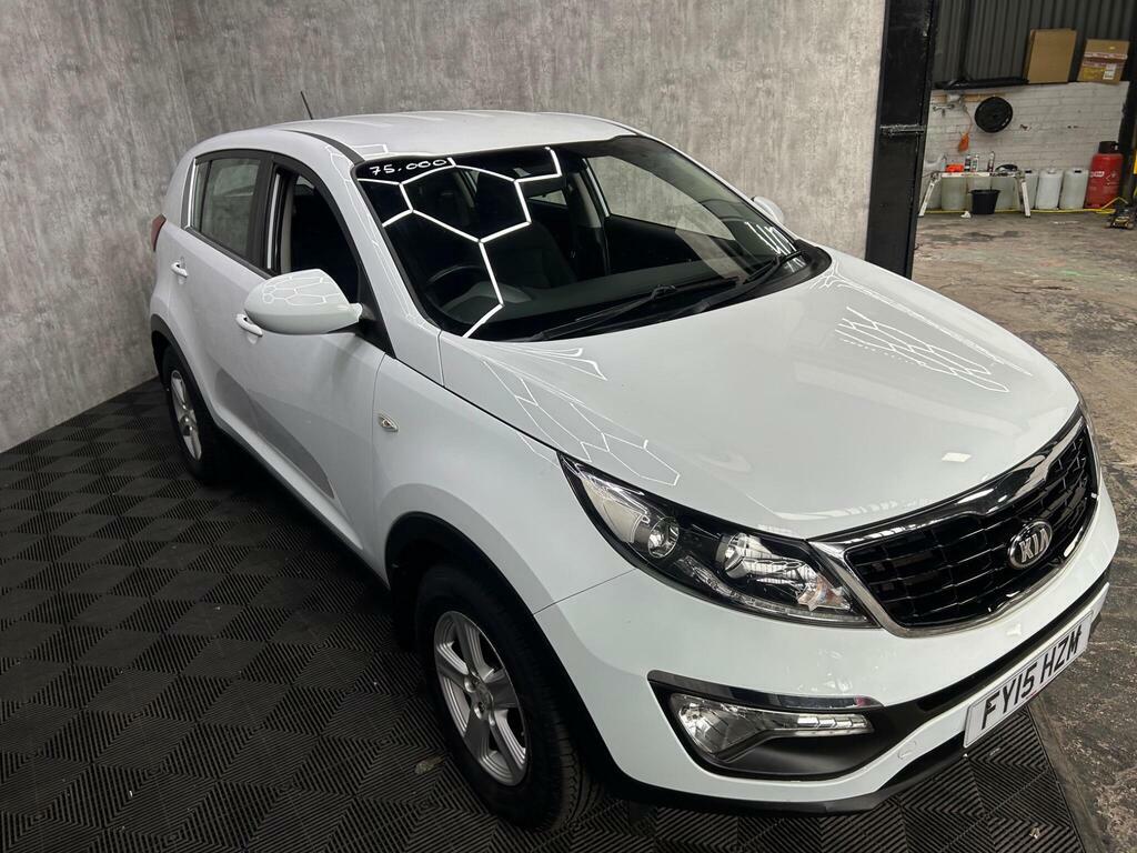 Kia Sportage 1.6 Gdi 1 2Wd Euro 5  White #6