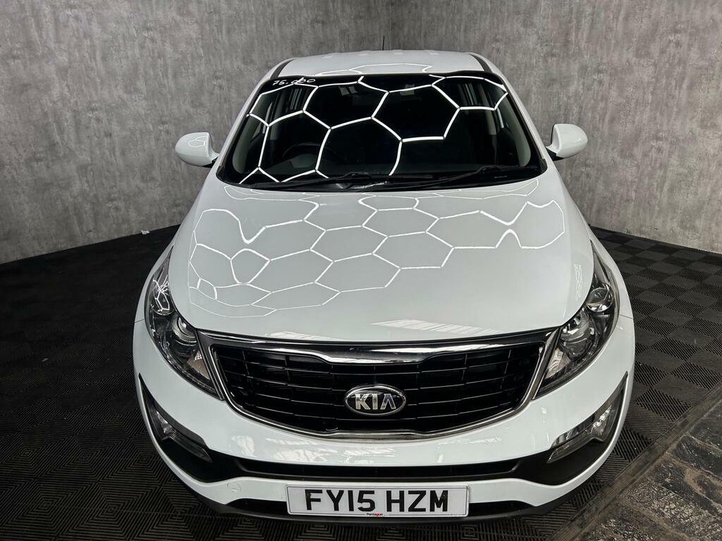 Kia Sportage 1.6 Gdi 1 2Wd Euro 5  White #4