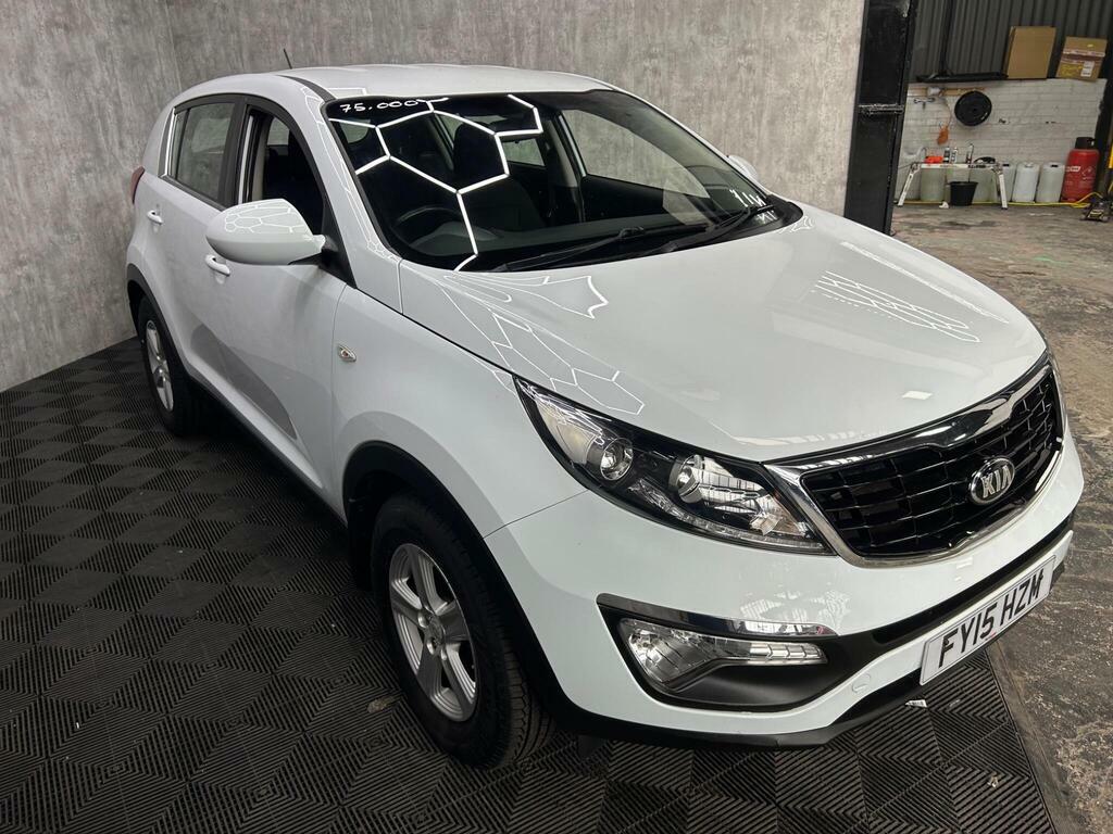 Kia Sportage 1.6 Gdi 1 2Wd Euro 5  White #5