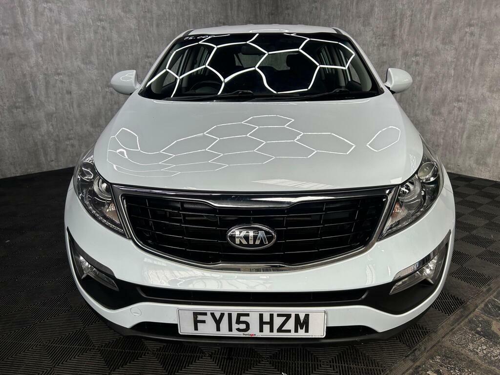 Kia Sportage 1.6 Gdi 1 2Wd Euro 5  White #3