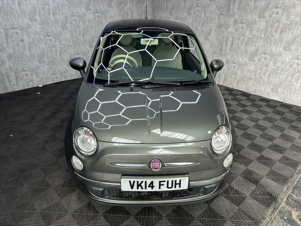 Fiat 500 1.2 Lounge Euro 6 S S Grey #4