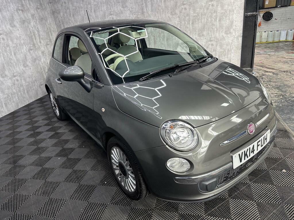 Fiat 500 1.2 Lounge Euro 6 S S Grey #5