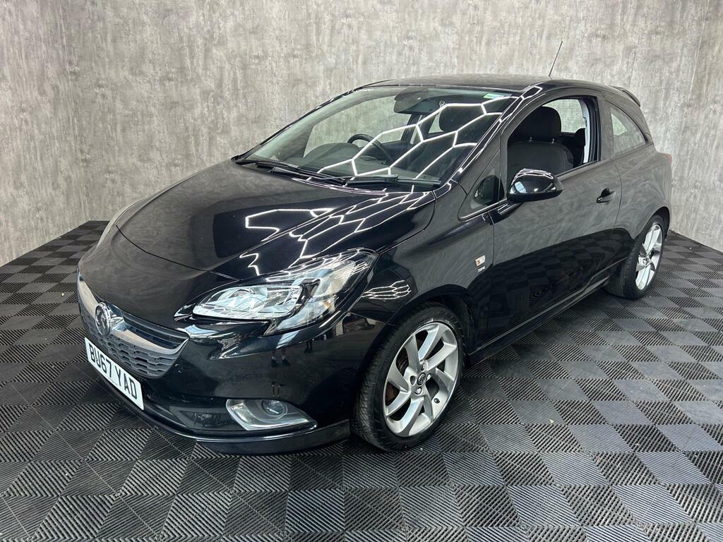 Vauxhall Corsa 1.4I Turbo Ecotec Sri VX Line Euro 6 S S BU67YAD Black