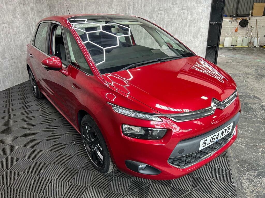 Citroen C4 Picasso 1.6 E-hdi Airdream Exclusive Etg6 Euro 5 S S Red #5