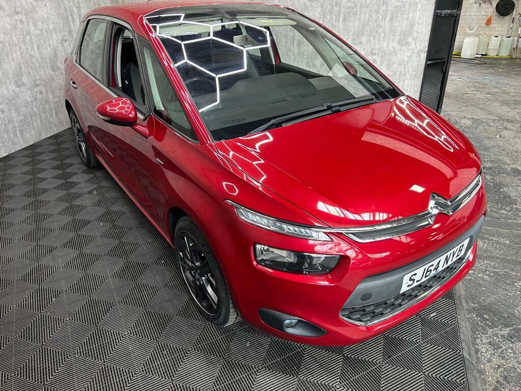 Citroen C4 Picasso 1.6 E-hdi Airdream Exclusive Etg6 Euro 5 S S Red #6