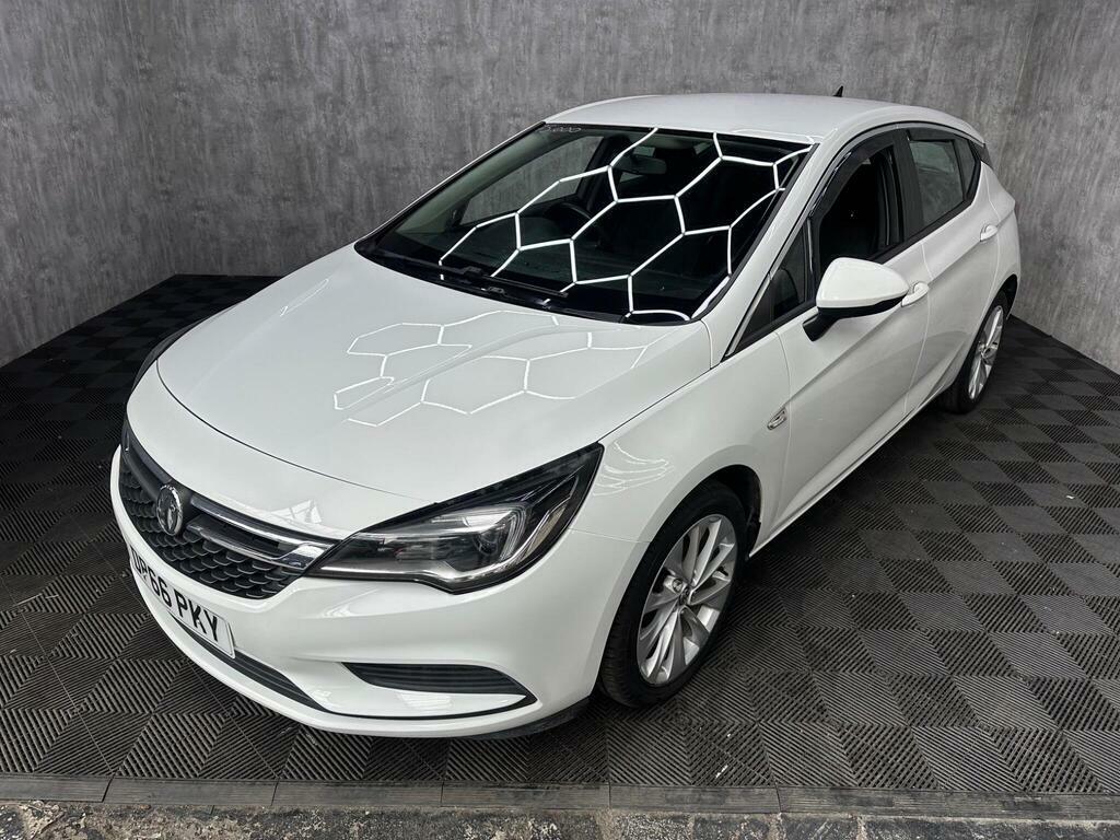 Vauxhall Astra 1.0I Turbo Ecoflex Tech Line Euro 6 S S DP66PKY White #2