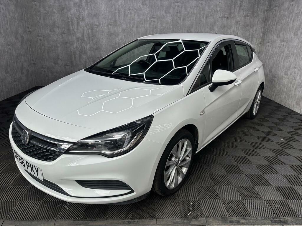 Vauxhall Astra 1.0I Turbo Ecoflex Tech Line Euro 6 S S DP66PKY White