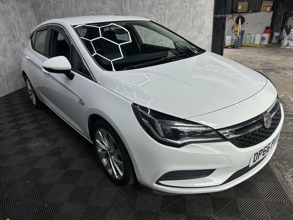 Vauxhall Astra 1.0I Turbo Ecoflex Tech Line Euro 6 S S DP66PKY White #5