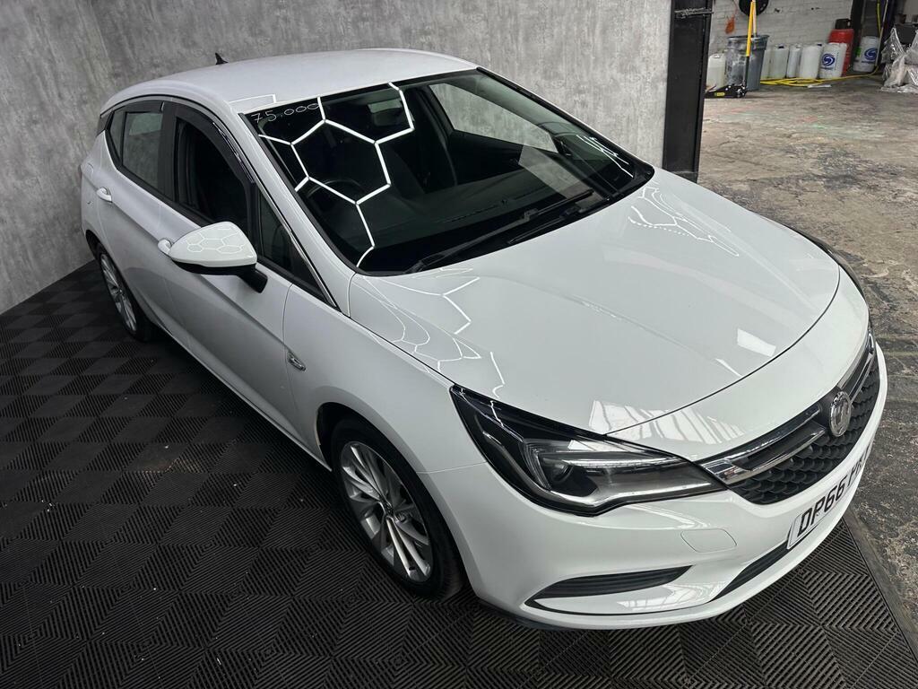 Vauxhall Astra 1.0I Turbo Ecoflex Tech Line Euro 6 S S DP66PKY White #6