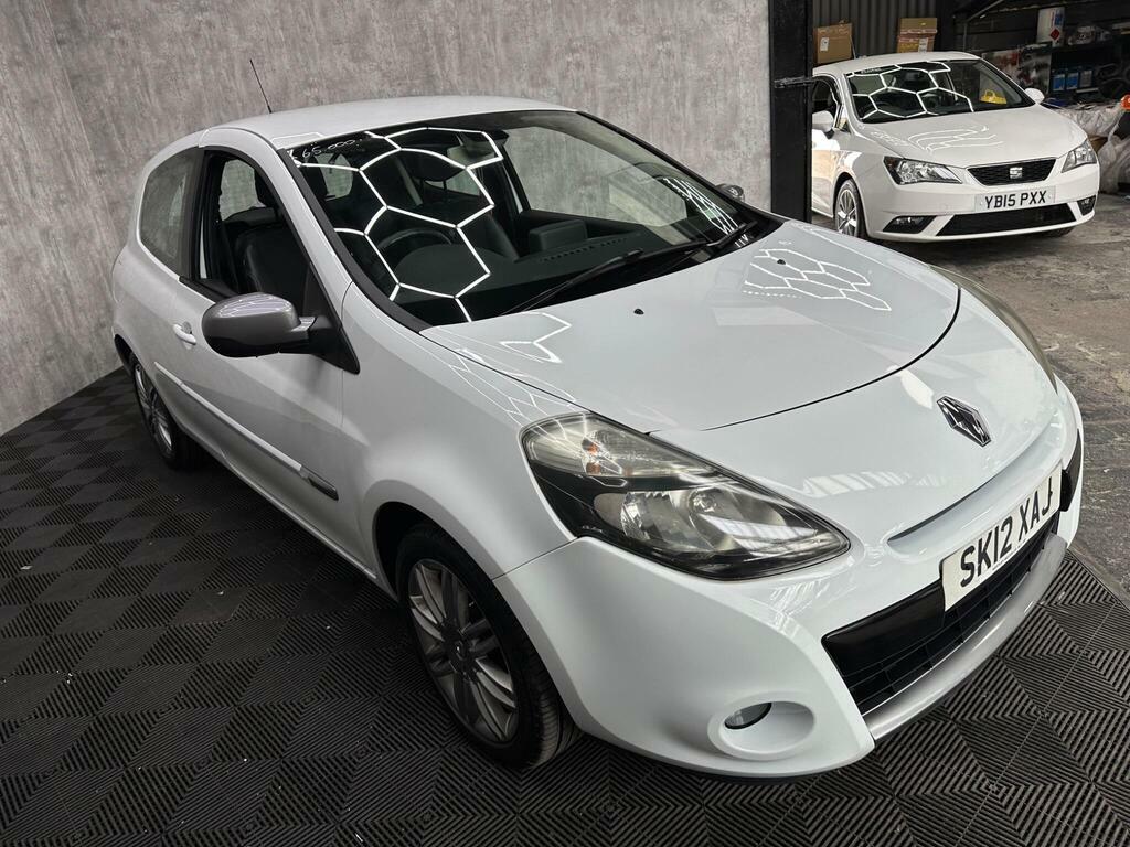 Renault Clio 1.2 Dynamique Tomtom Euro 5 White #4