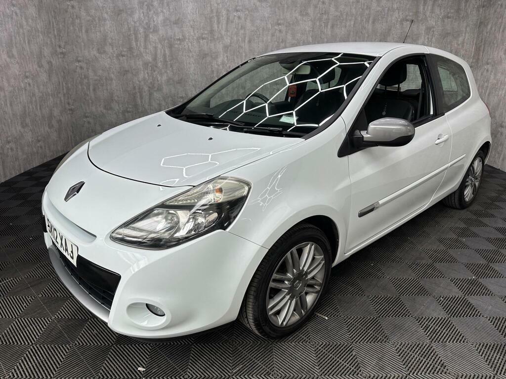 Renault Clio 1.2 Dynamique Tomtom Euro 5 White