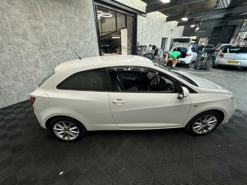 Seat Ibiza Hatchback 1.2 Tsi Fr Black 2015 Red #8