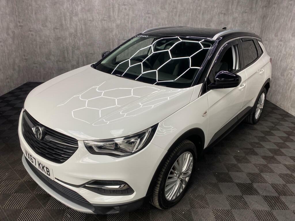 Vauxhall Grandland X 1.6 Turbo D Blueinjection Tech Line Nav Euro 6 S White #2
