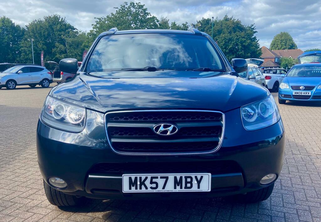 Hyundai Santa Fe 2.2 Crtd Cdx 4Wd Euro 3 Silver #2