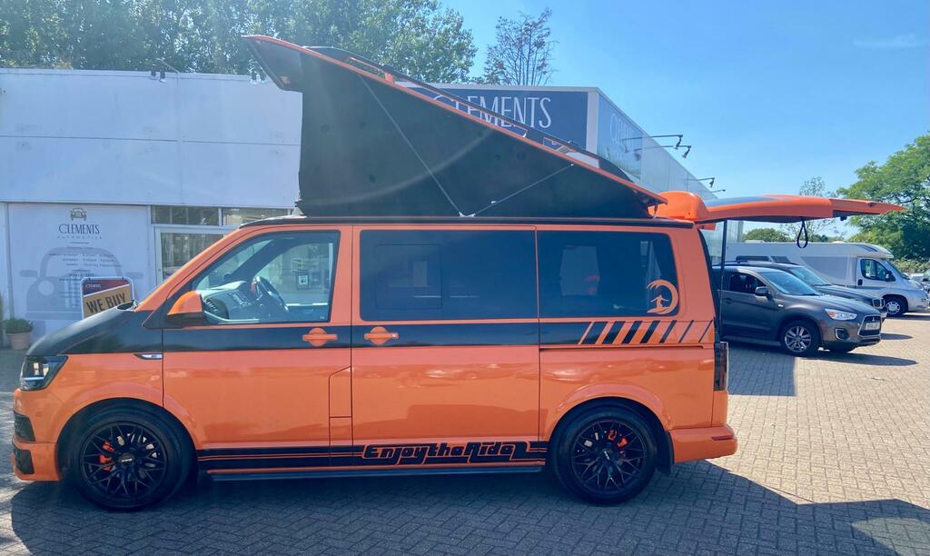 Volkswagen Transporter 2.0 Tdi T32 Bluemotion Tech Startline Panel Van Orange #5
