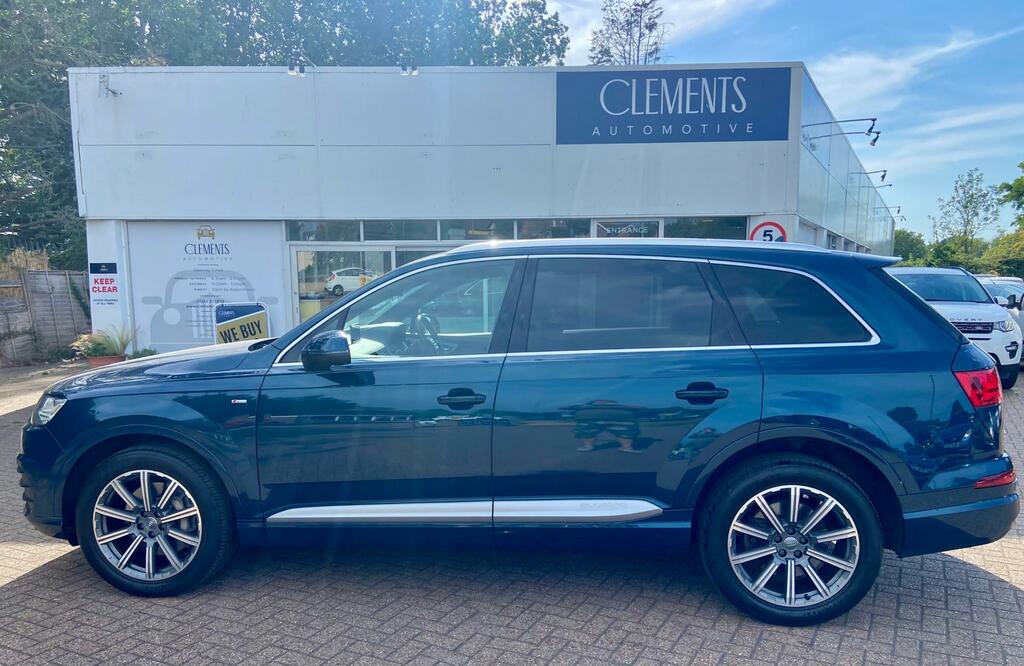 Audi Q7 3.0 Tdi V6 S Line Suv Blue #2