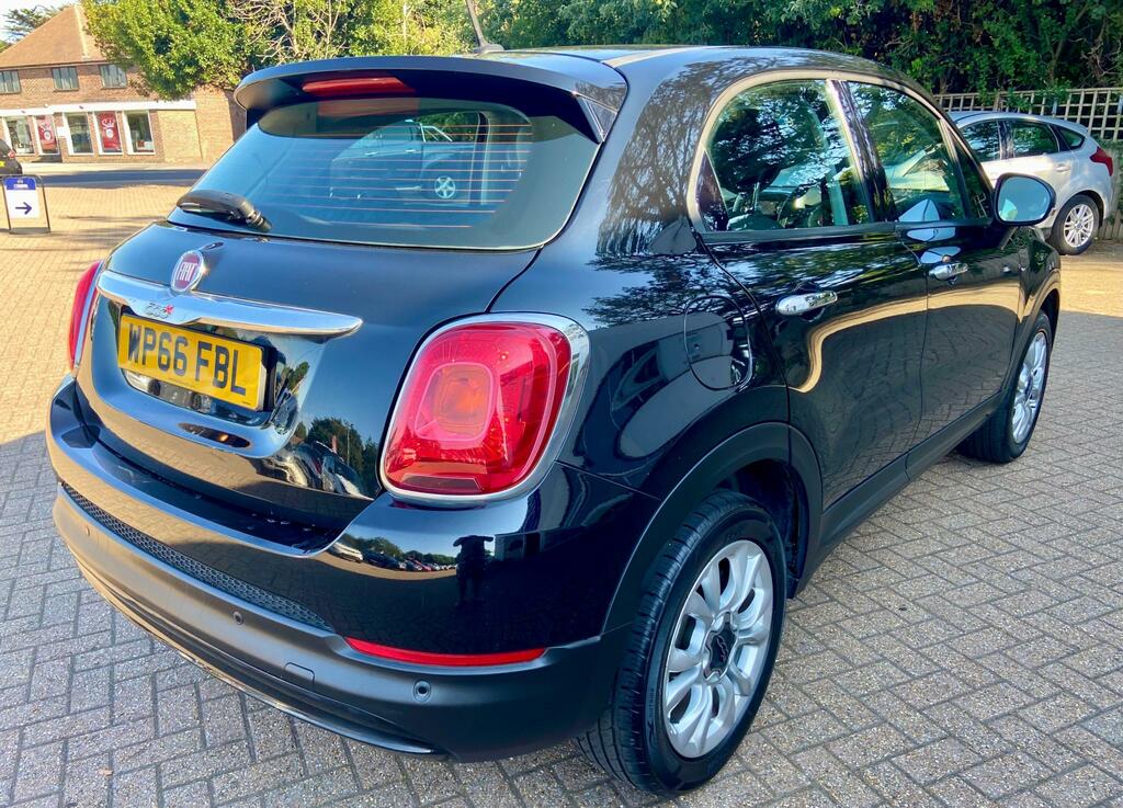 Fiat 500X Black #7
