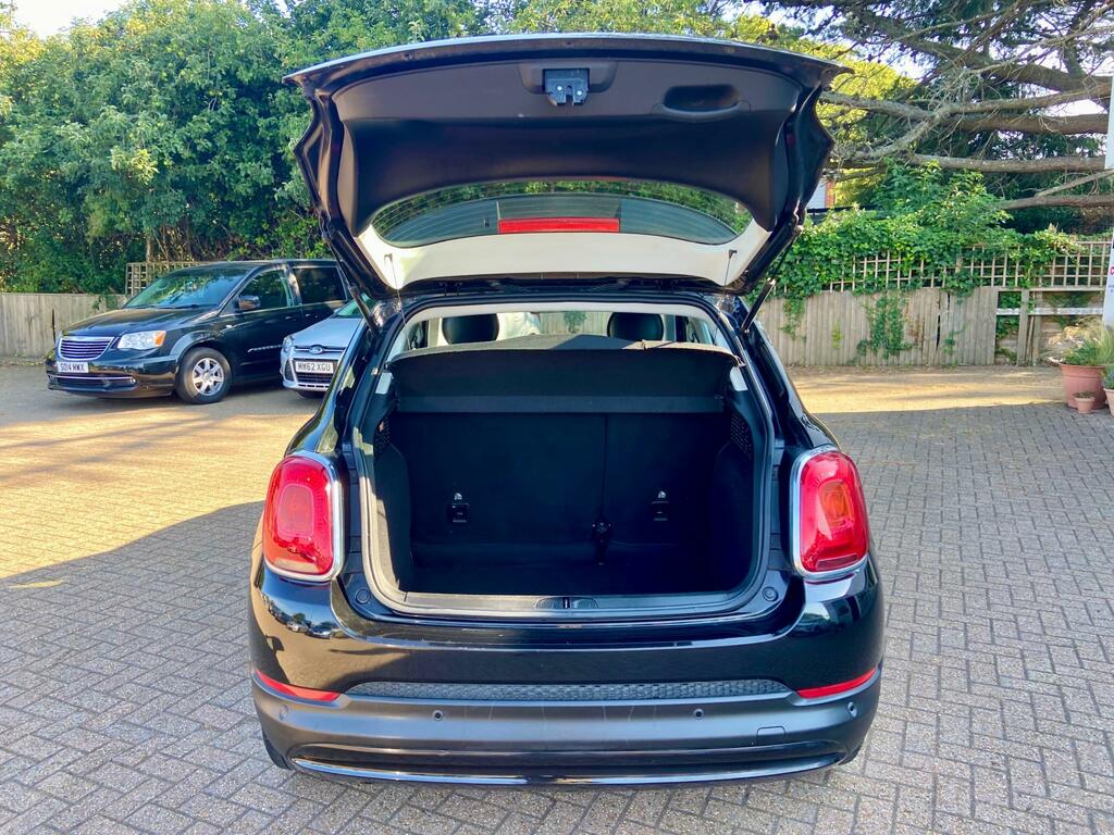 Fiat 500X Black #10