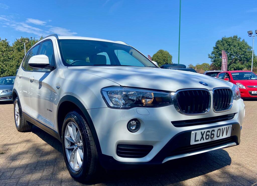 BMW X3 2.0 20D Se Suv White #3