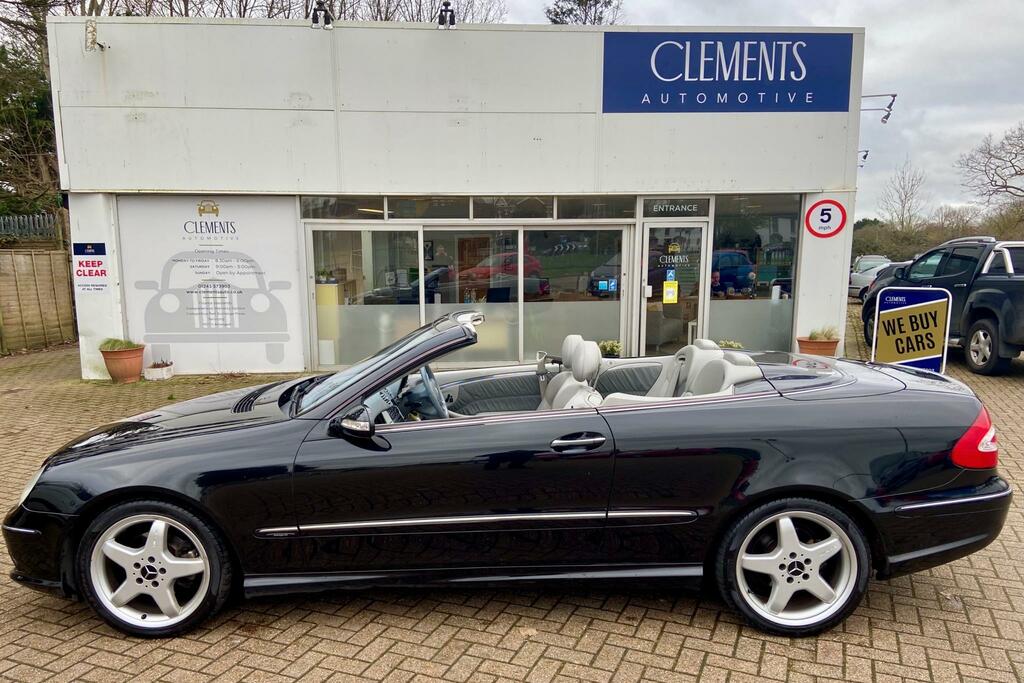 Mercedes-Benz CLK 3.2 Clk320 Avantgarde Cabriolet Black #5