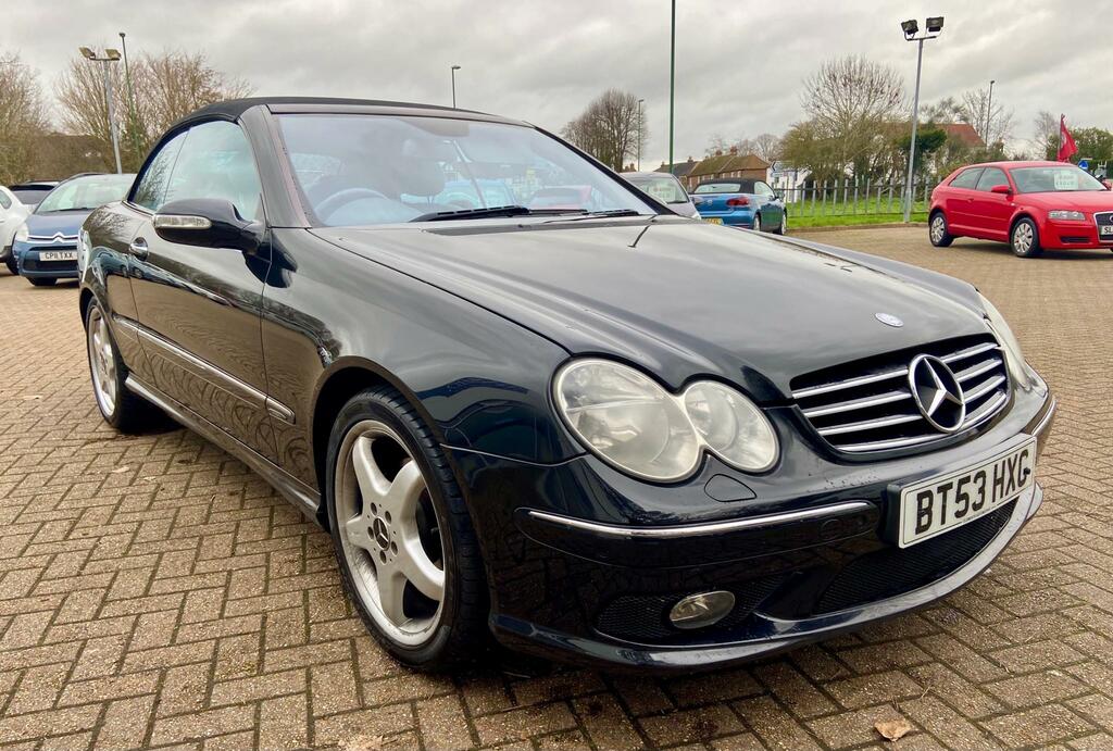 Mercedes-Benz CLK 3.2 Clk320 Avantgarde Cabriolet Black #6