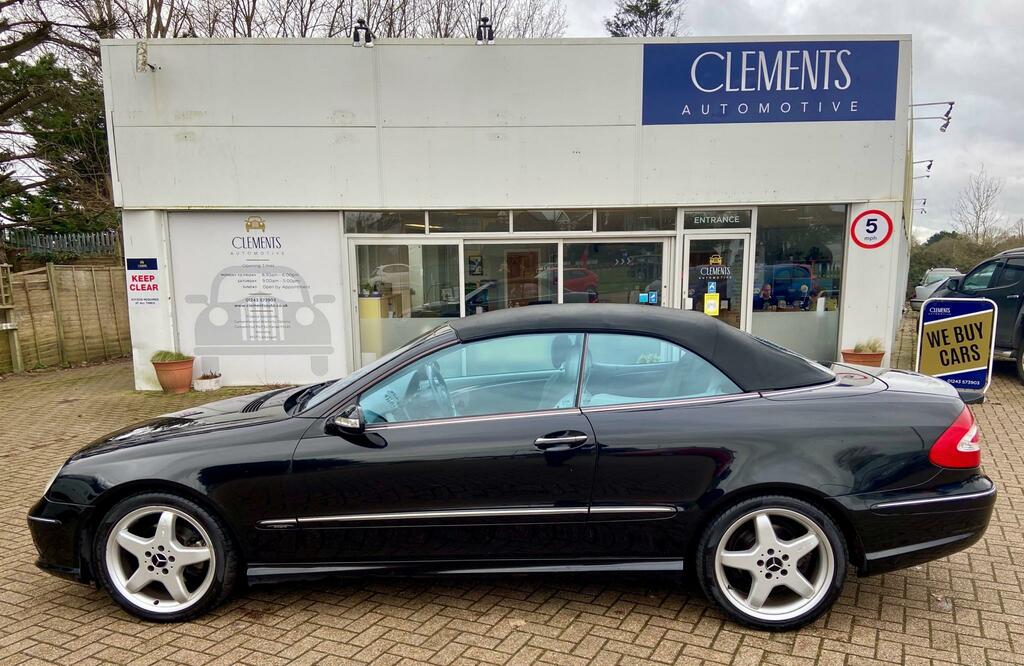 Mercedes-Benz CLK 3.2 Clk320 Avantgarde Cabriolet Black #3