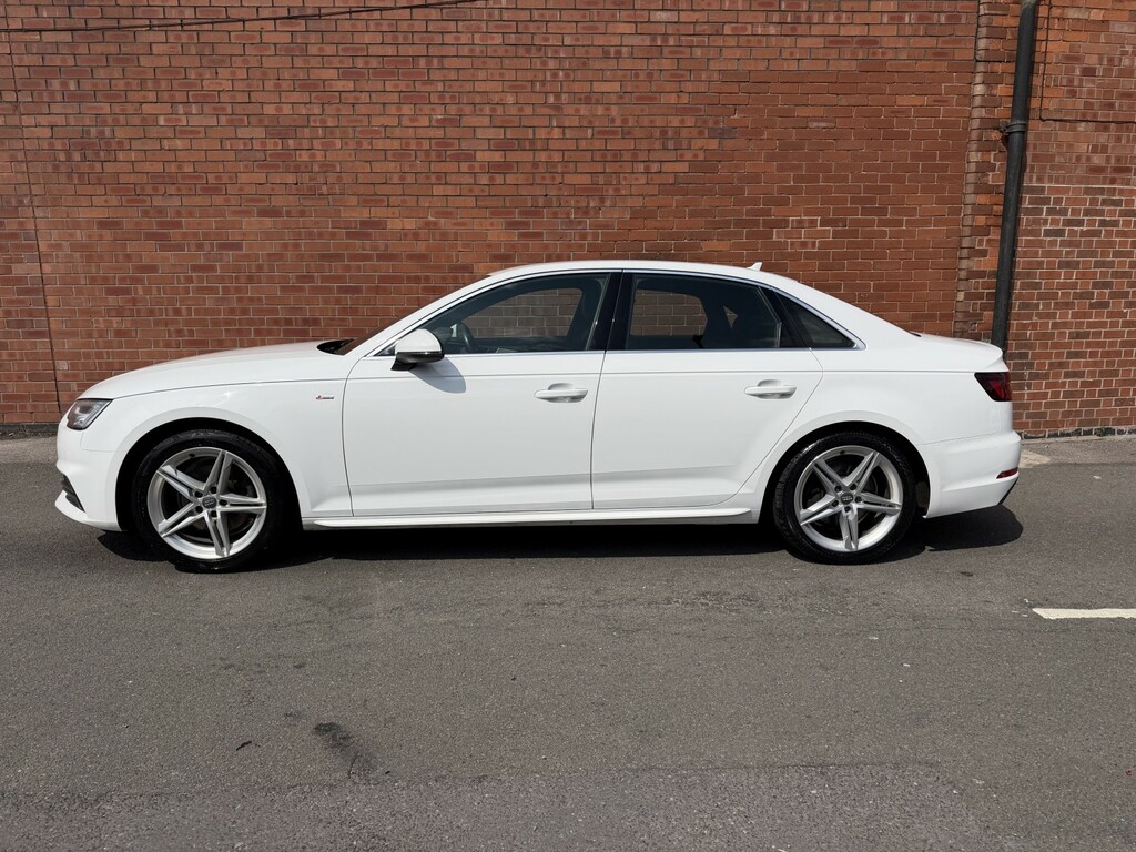 Audi A4 1.4 Tfsi S Line White #5