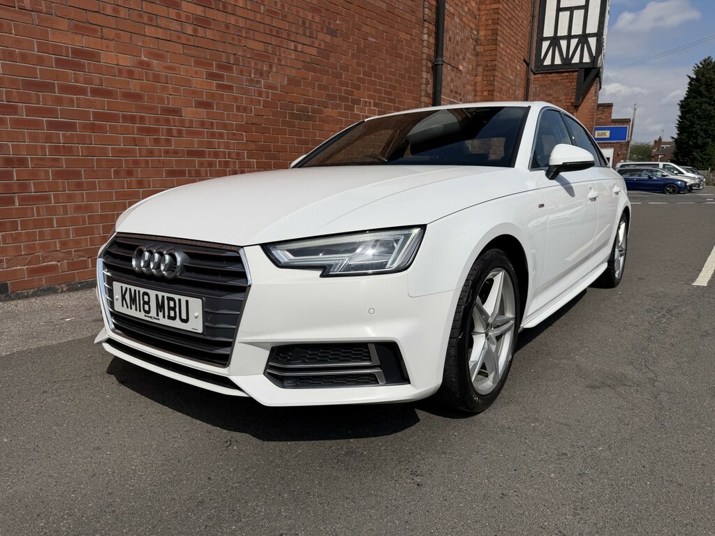 Audi A4 1.4 Tfsi S Line White #4