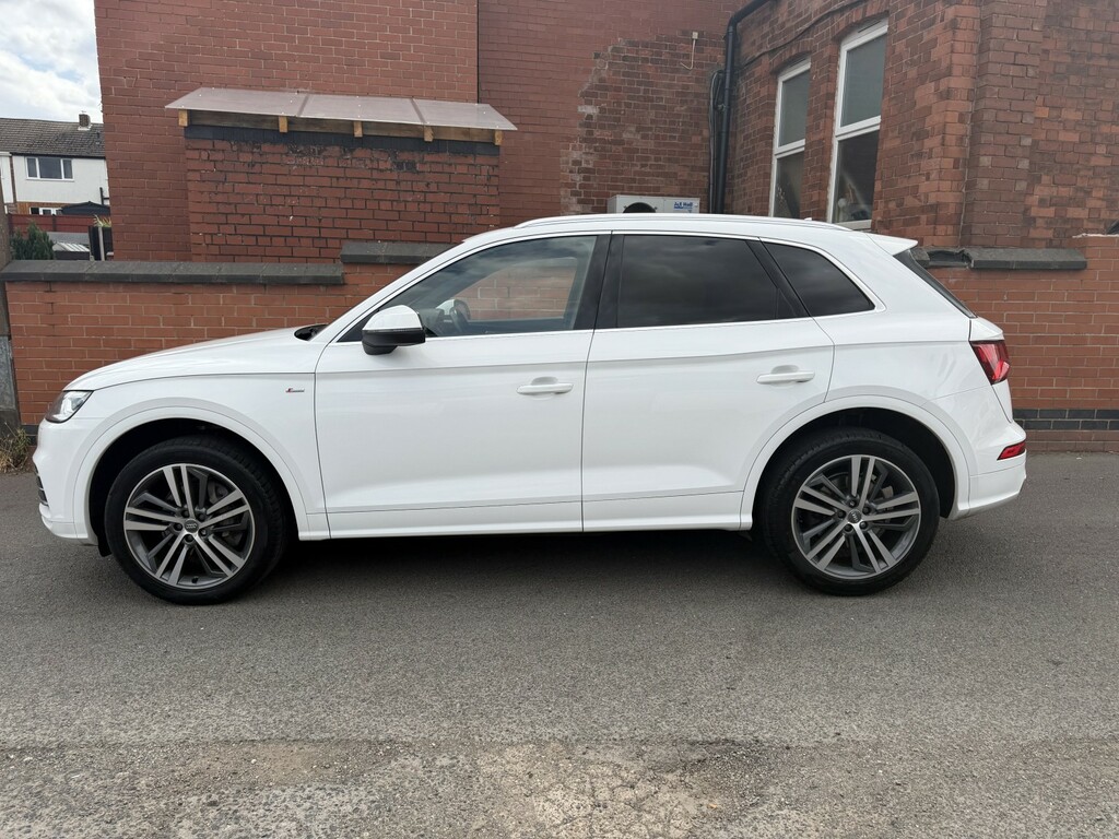 Audi Q5 2.0 Tdi 40 S Line White #5