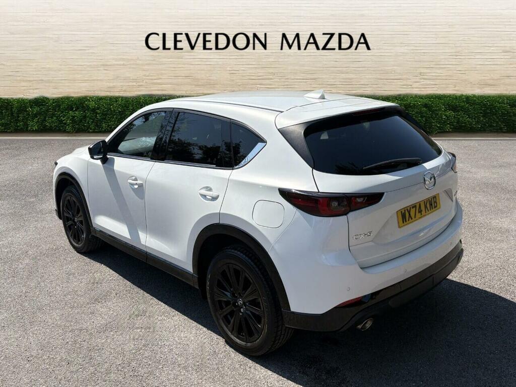 Mazda CX-5 2.0 E-skyactiv G Mhev Homura Euro 6 Ss WX74KWB White #4