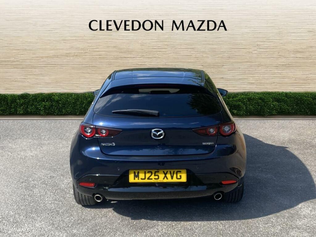 Mazda 3 2.5 E-skyactiv-g Mhev Exclusive-line Hatchback MJ25XVG Blue #4