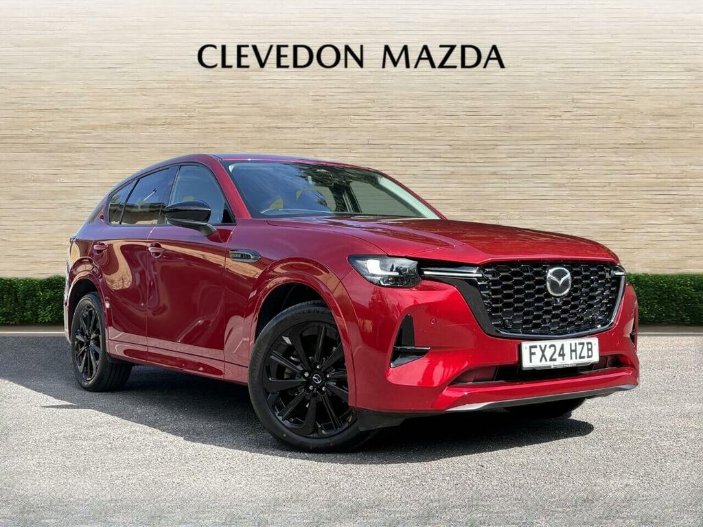 Mazda CX-60 3.3 E-skyactiv D Mhev Homura Suv Hybrid Red