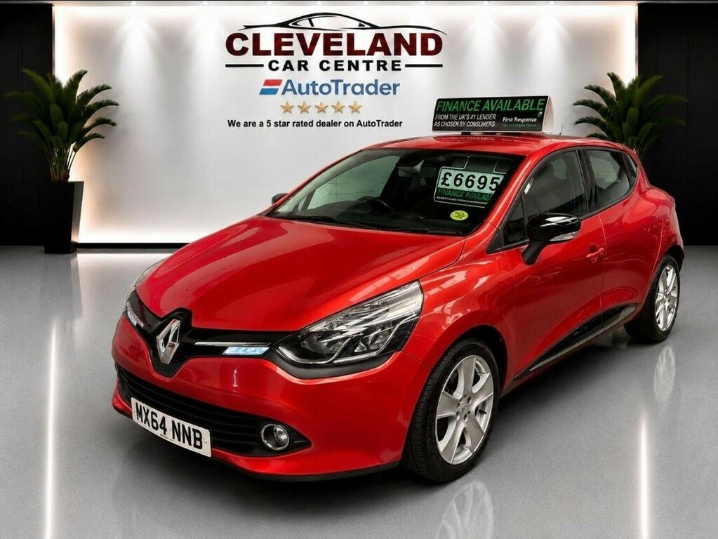 Renault Clio Hatchback 0.9 Tce Dynamique Medianav Euro 5 Ss Red
