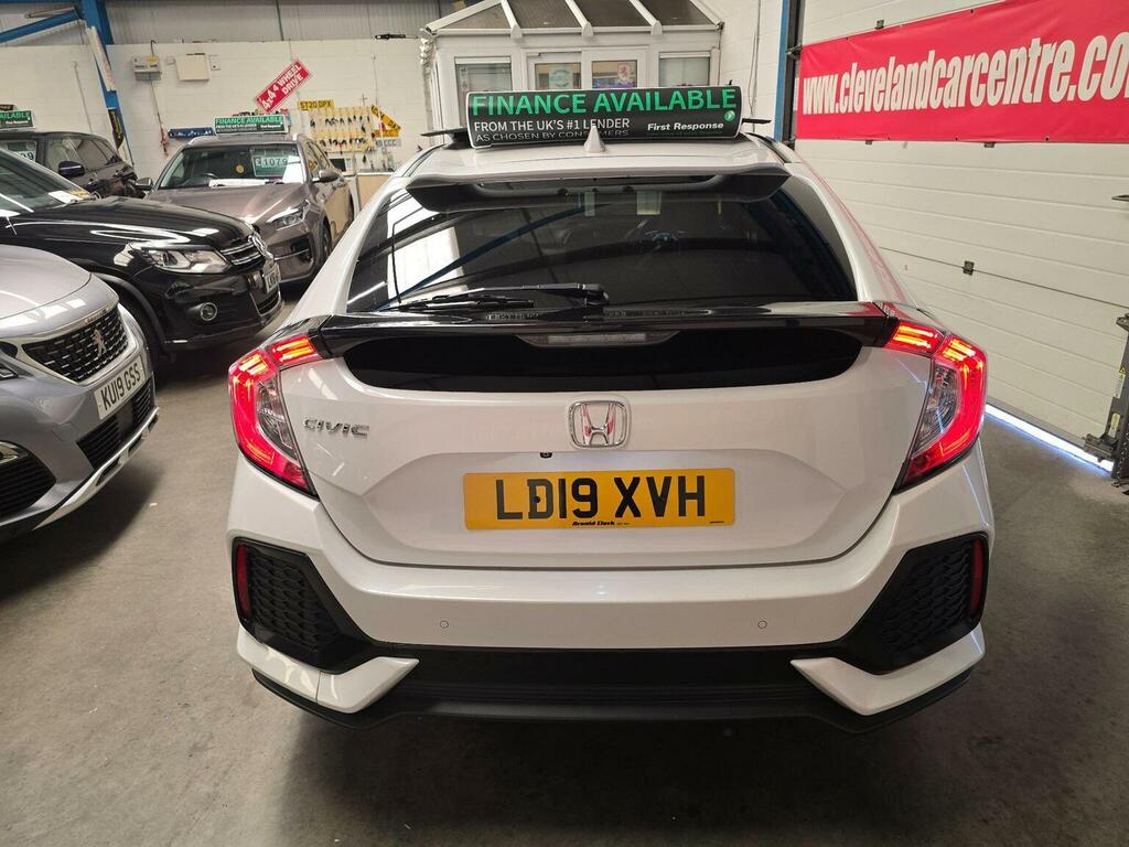 Honda Civic 1.6 I-dtec Ex Euro 6 Ss White #5