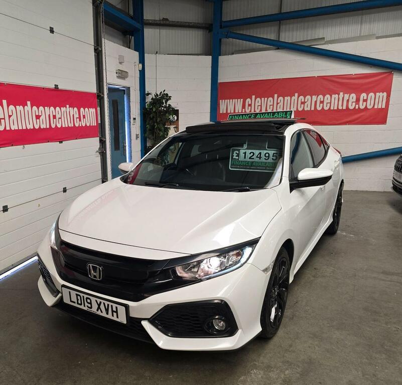 Honda Civic 1.6 I-dtec Ex Euro 6 Ss White #2