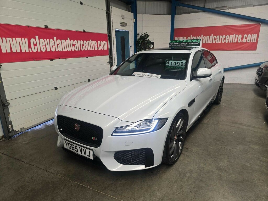 Jaguar XF 3.0D V6 S Euro 6 Ss White #6