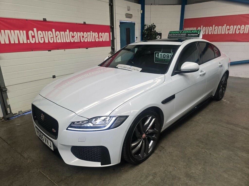 Jaguar XF 3.0D V6 S Euro 6 Ss White #5