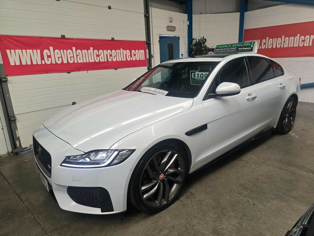 Jaguar XF 3.0D V6 S Euro 6 Ss White #3