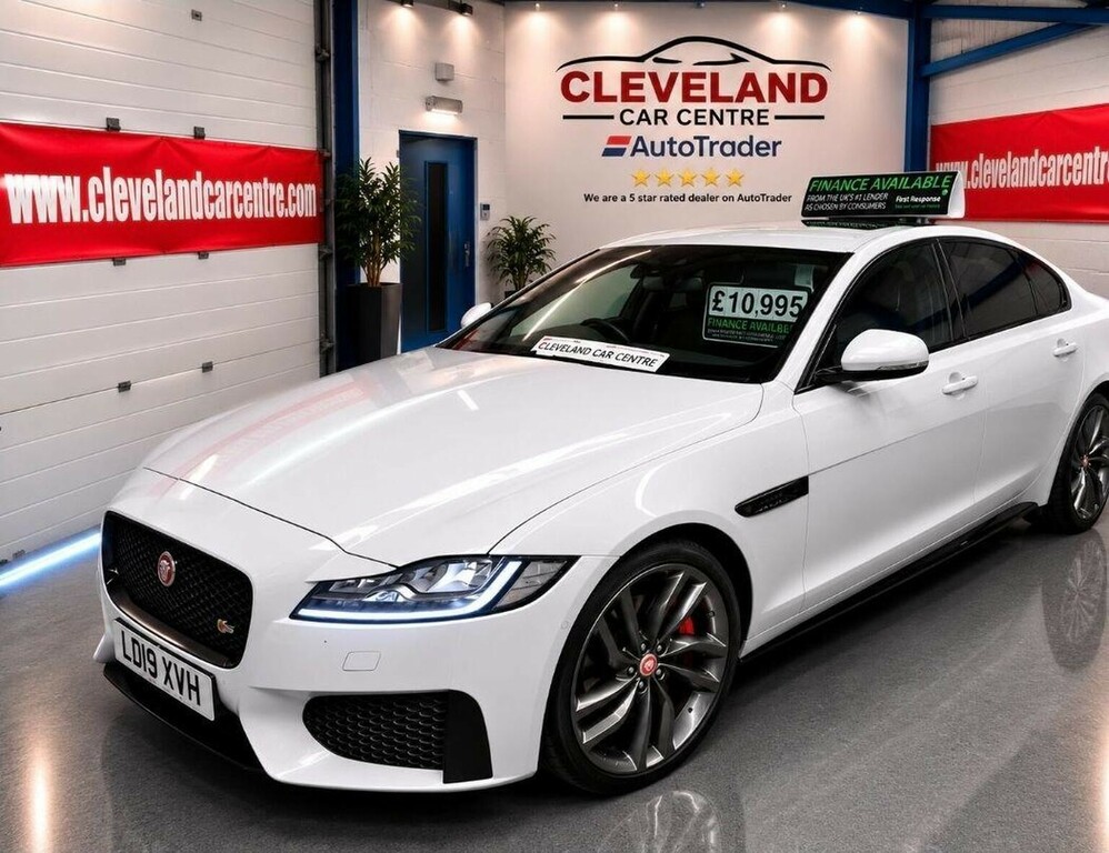 Jaguar XF 3.0D V6 S Euro 6 Ss White
