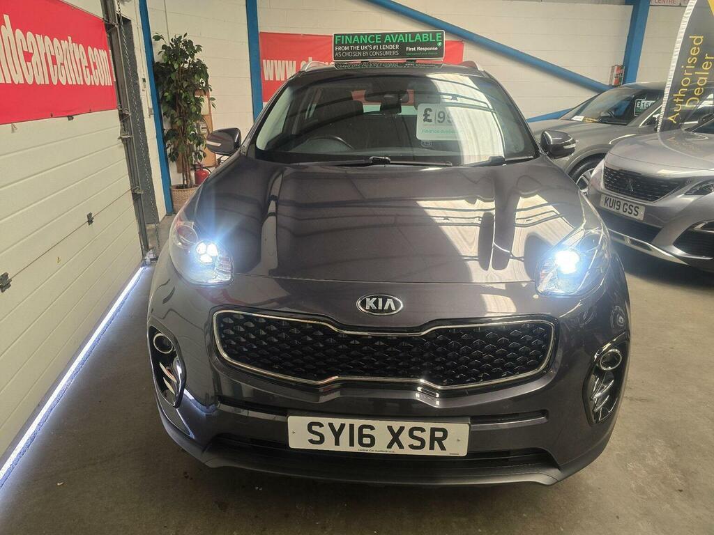 Kia Sportage Suv 2.0 Crdi Kx-3 Awd Euro 6 201616 SY16XSR Silver #2
