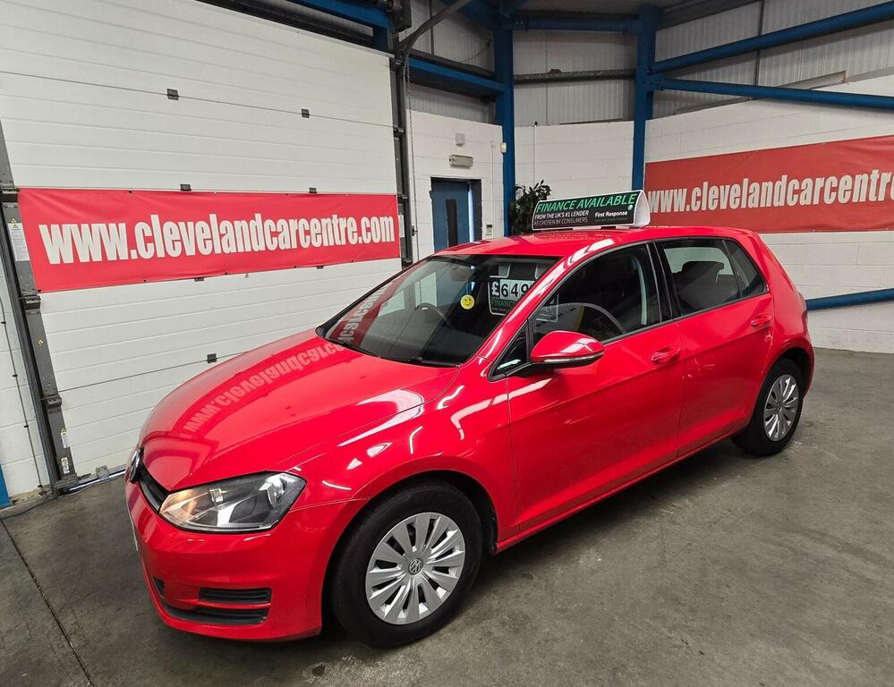 Volkswagen Golf Hatchback 1.2 Tsi Bluemotion Tech S Euro 5 Ss 5 Red #2