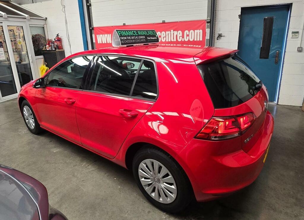 Volkswagen Golf Hatchback 1.2 Tsi Bluemotion Tech S Euro 5 Ss 5 Red #5