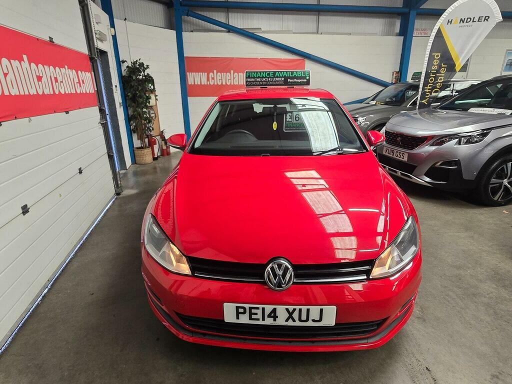 Volkswagen Golf Hatchback 1.2 Tsi Bluemotion Tech S Euro 5 Ss 5 Red #4