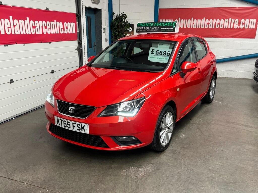 Seat Ibiza 1.0 Vista Euro 6 Red #4