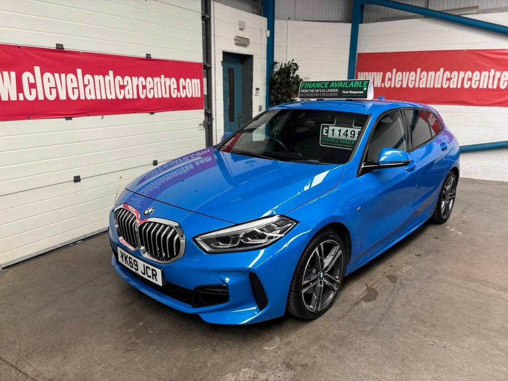 BMW 1 Series 2.0 118D M Sport Euro 6 Ss Blue #2