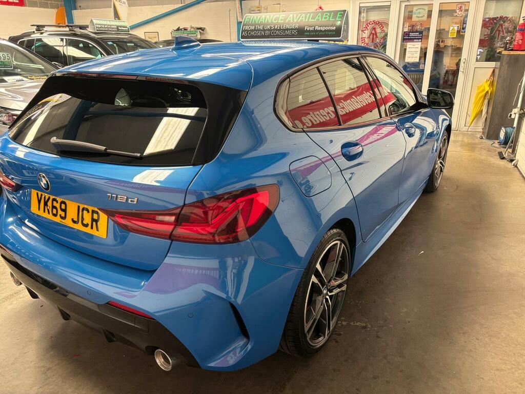 BMW 1 Series 2.0 118D M Sport Euro 6 Ss Blue #5