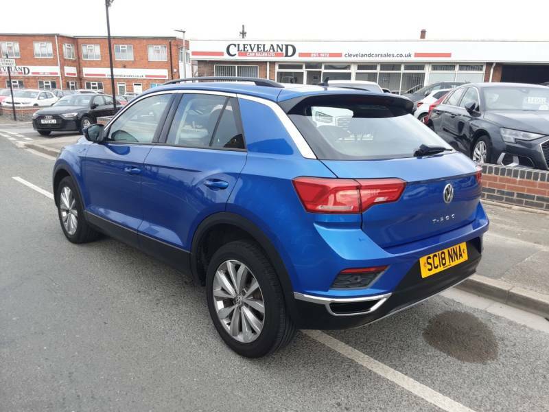 Volkswagen T-Roc 1.0 Tsi Se Blue #4