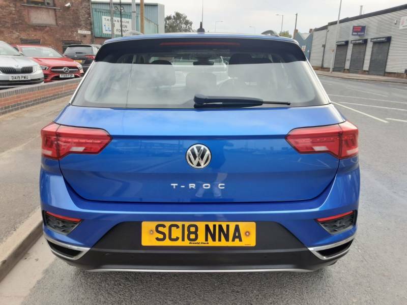 Volkswagen T-Roc 1.0 Tsi Se Blue #3