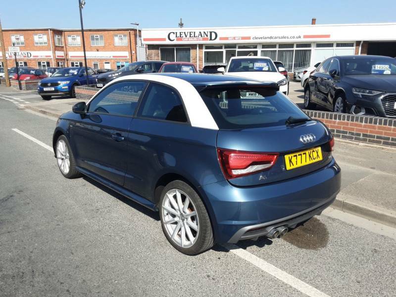 Audi A1 1.4 Tfsi S Line Blue #4